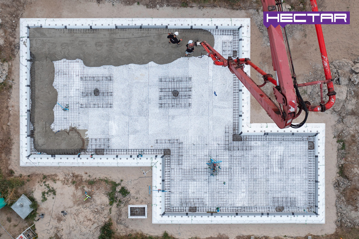 De slimme funderingsvloer – basis voor elk bouwproject